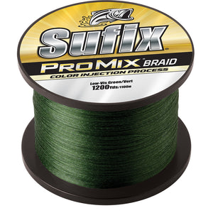 Sufix ProMix&reg; Braid - 30lb - Low-Vis Green - 1200 yds