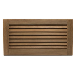 Whitecap Teak Louvered Insert - 9-3/8" x 18" x 3/4"