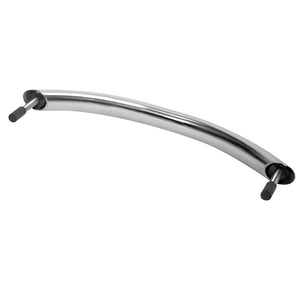 Whitecap Studded Hand Rail - 304 Stainless Steel - 18"