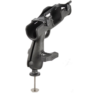 RAM Mount RAM-ROD 2007 Fly Rod Jr. Fishing Rod Holder w/5 Spot Mounting Base Adapter