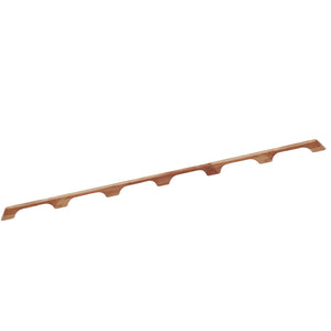 Whitecap Teak Handrail - 6 Loops - 63"L