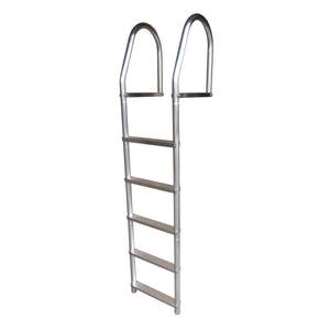 Dock Edge Fixed Eco - Weld Free Aluminum 5-Step Dock Ladder