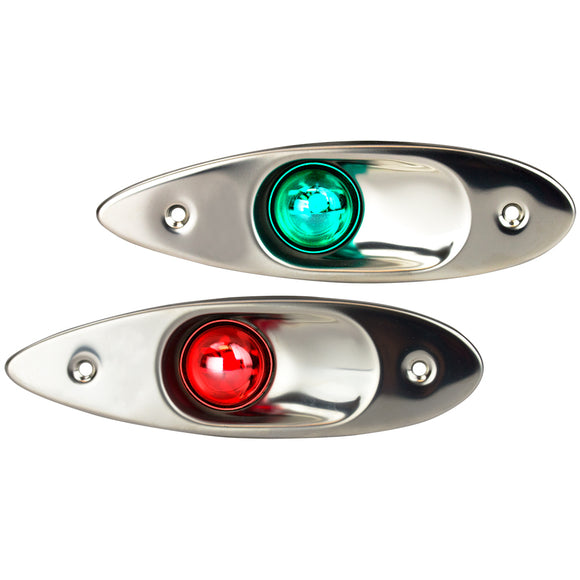 Sea-Dog Stainless Steel Flush Mount Side Lights