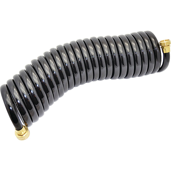 Johnson Pump Coiled Wash Down Hose - 25' - 1/2