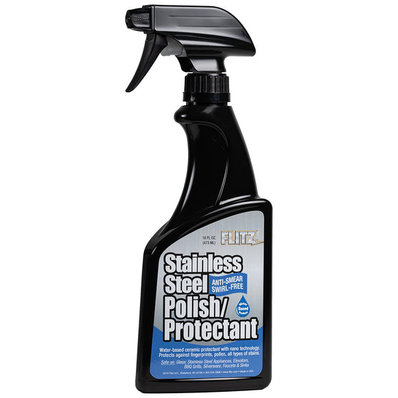 Flitz Stainless Steel Polish/Protectant - 16oz Spray