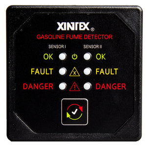 Fireboy-Xintex Gasoline Fume Detector w/Dual Channel - 12/24V