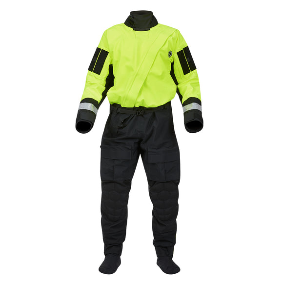 Mustang Sentinel™ Series Water Rescue Dry Suit - Fluorescent Yellow Green-Black - XXL Short