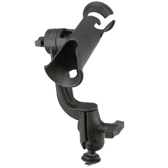 RAM Mount RAM Tube Jr.™ Fishing Rod Holder with RAM-ROD® Revolution Ratchet/Socket System and Track Ball™ Base