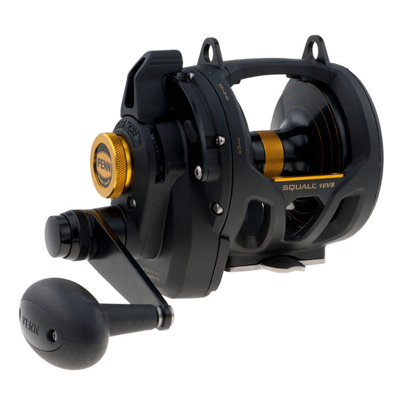 PENN SQL16VS Squall® Lever Drag 2 Speed Conventional Reel