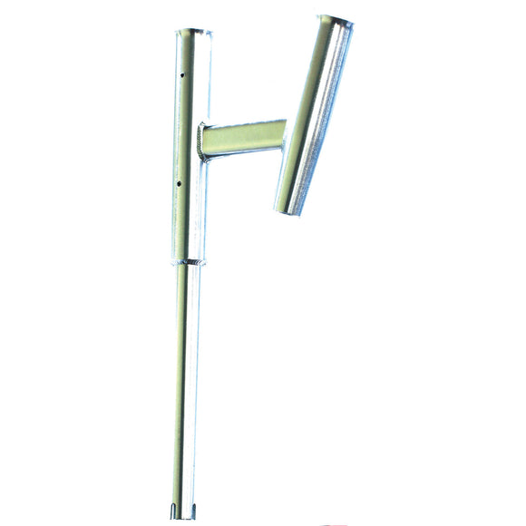 Tigress Dual Aluminum Kite Rod Holder - Straight Butt