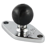 RAM Mount Chrome Diamond Base w/1" Ball