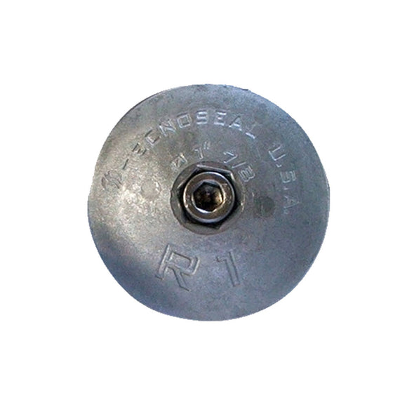 Tecnoseal R1AL Rudder Anode - Aluminum - 1-7/8