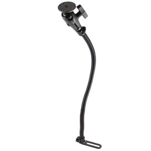 RAM Mount POD I Universal No-Drill&trade; Vehicle Mount w/24" Rigid Aluminum Rod &amp; 1.5" Diameter Ball Round Adapter Base