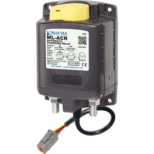 Blue Sea 7623100 ML ACR Charging Relay 24V 500A w/Manual Control &amp; Deutsch Connector