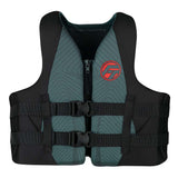 Full Throttle Adult Rapid-Dry Life Jacket - 2XL/4XL - Grey/Black