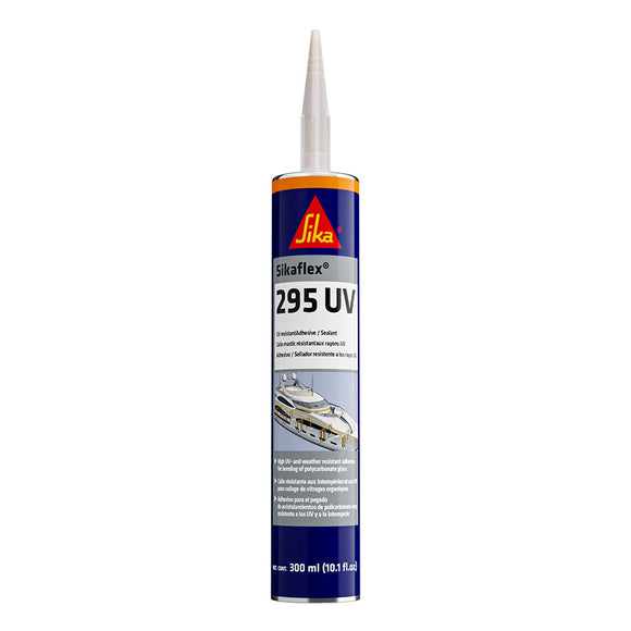 Sika Sikaflex® 295 UV - Black - 10oz Tube w/Nozzle