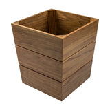 Whitecap Large Waste Basket - Teak