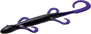 ZOOM 8"MAG LIZARD 9BG JUNEBUG RED