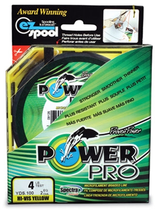 PWR PRO 65# 1500YD YELLOW