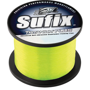 Sufix Tritanum Plus&trade; - 20lb - Chartreuse - 2670 yds