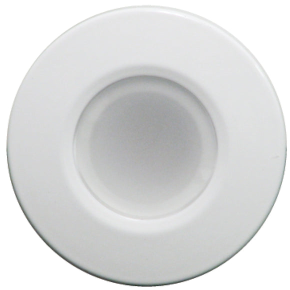 Lumitec Orbit Down Light - White Housing - Red w/White Dimming Light