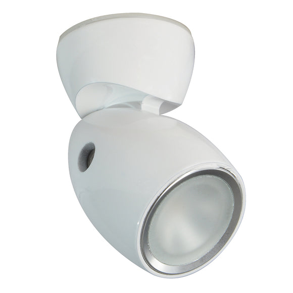 Lumitec GAI2 - General Area Illumination2 Light - White Finish - 3-Color Red/Blue Non-Dimming w/White Dimming