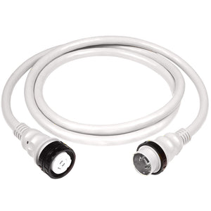 Marinco 50Amp 125/250V Shore Power Cable - 25' - White