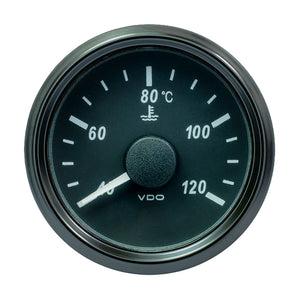 VDO SingleViu 52mm (2-1/16") Water Temp. Gauge - 120&deg; C - 291-22 ohm