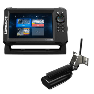 Lowrance Eagle 7 w/SplitShot T/M Transducer &amp; Inland Charts