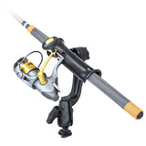 RAM Mount RAM Tube Jr.&trade; Fishing Rod Holder with RAM-ROD&reg; Revolution Ratchet/Socket System and Track Ball&trade; Base