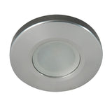 Lumitec Orbit - Flush Mount Down Light - Brushed Finish - 2-Color White/Red Dimming