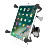 RAM Mount Universal X-Grip&reg; Cradle with 1" Ball & STANDARD Length Double Socket Arm f/7" Tablets