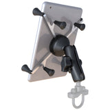 RAM Mount Universal X-Grip&reg; Cradle with 1" Ball & STANDARD Length Double Socket Arm f/7" Tablets