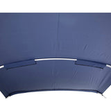 SureShade Power Bimini - Clear Anodized Frame - Navy Fabric