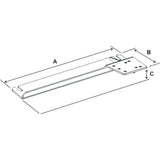 RAM Mount No-Drill&trade; Vehicle Base f/ &#39;10-13 Ford Transit Connect + More