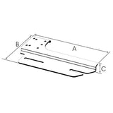 RAM Mount No Drill Vehicle Base f/Dodge Caliber/Avenger