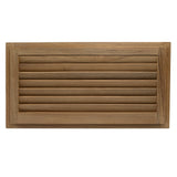 Whitecap Teak Louvered Insert - 9-3/8" x 18" x 3/4"