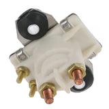 ARCO Marine Outboard Solenoid w/Flat Isolated Base &amp; White Housing