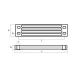 Tecnoseal Aluminum Yamaha Bar Anode f/Engine Bracket