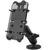 RAM Mount RAM&reg; Quick-Grip&trade; XL Spring-Loaded Phone Mount w/Drill-Down Base