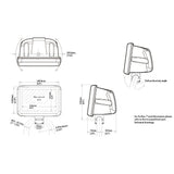 Scanstrut Scanpod 7" Helm Pod Rail Mount - Uncut - Fits 1" - 1.33" Rails