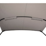 SureShade Power Bimini - Black Anodized Frame - Grey Fabric