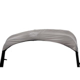 SureShade Power Bimini - Black Anodized Frame - Grey Fabric