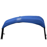 SureShade Power Bimini - Black Anodized Frame - Pacific Blue Fabric