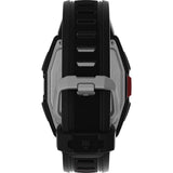 Timex IRONMAN&reg; T300 Silicone Strap Watch - Black/Red