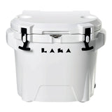 LAKA Coolers 30 Qt Cooler w/Telescoping Handle &amp; Wheels - White