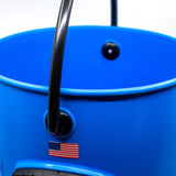 HUCK Performance Bucket - Black n&#39; Blue - Blue w/Black Handle