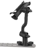 RAM Mount RAM Tube Jr.&trade; Rod Holder with Spline Post, Extension Arm and Track Base