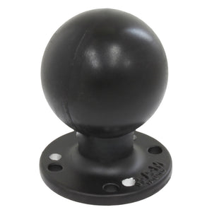 RAM Mount RAM&reg; Round Plate w/Ball - 2.25" - D Size Ball - Hole Plate