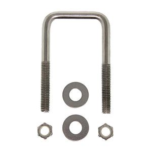 C.E. Smith Zinc U-Bolt 7/16"-14 X 3-1/8" X 3" w/Washers &amp; Nuts - Square